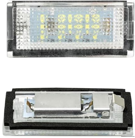 QGMKMVZZBK Fari Antinebbia Posteriore Per B&MW Serie 3 E46 4D 5D Per Touring 1998-2005 Fanale Posteriore Per Targa Per Luce Targa