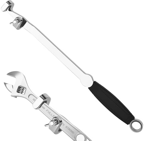 YYTECH 400 mm Schraubenschlüssel Verlängerung, Ultra Arbeitssparend Verlängerungsschlüssel, Schlüsselverlängerung für Schraubenschlüssel Schraubenschlüssels Verlängerung Offset Extension Wrench