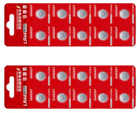 Rudiaoa LR44 Alkali-Knopfzellenbatterien, 1,5 V, lange Verwendung, AG13 A76 für Uhren, Spielzeug, 10/20 Stück