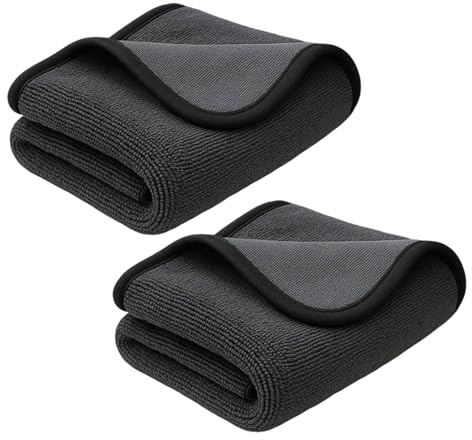 Vgpbphj Fixdry-Trockentuch-XL Ultra-Mikrofaser-Tuch, Trockentuch Auto, Trockentuches Dusche, Glänzende Oberflächen in nur einem Wisch (2pcs)