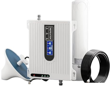 Repeater 2G 3G 4G 900 1800 2100 LTE Mobil Signalförstärkare Förstärkare DCS Bredare täckning(360 Omni Host Kit wired)