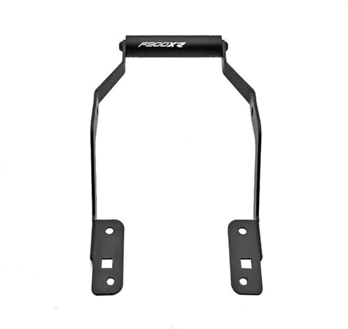 TXDBD Soporte Teléfono Móvil con GPS Y Navegador Motocicleta para F900XR 2020-2024 Parabrisas, para Smartphone, Barra Transversal Soportes De GPS(Negro 1)