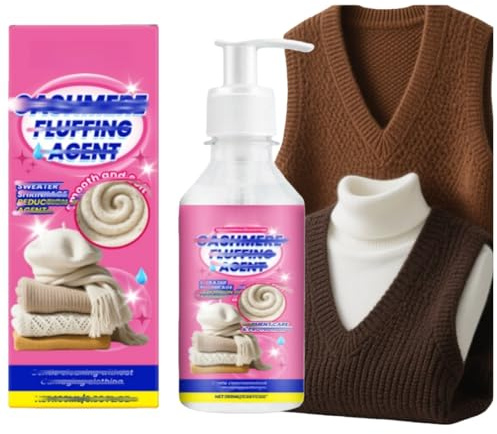 Soluzione riparatrice restringente per maglioni di lana, 100 ml, ripristina tessuti per lana e cashmere, aiuta a ripristinare forma e morbidezza per maglioni, sciarpe (1 pezzo)