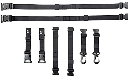 Tasmanian Tiger TT Pouch Harness Adapter Set zur Befestigung von Zusatz-Taschen an Rucksack-Schultergurten