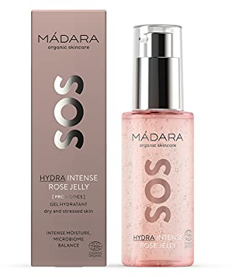 MÁDARA SOS Rosenwasser Gel 75 ml - Feuchtigkeitscreme Gesicht