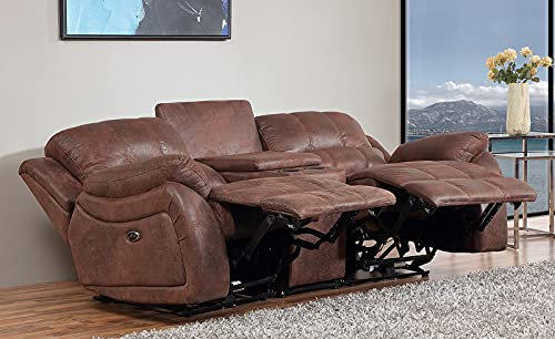 Mapo Möbel Elektrische Microfasersofa Kinosofa Fernsehsofa 5129ee-Cup-2-VF03