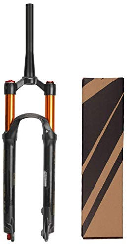 TYXTYX Magnesiumlegierung 26/27,5/29 Zoll Fahrrad MTB Federgabel, Ultraleichte XC Offroad Downhill Luftgabeln Federweg: 120mm