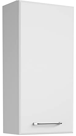 Möbel Jack Hängeschrank - Weiß Hochglanz - B 35 cm - 1 Tür