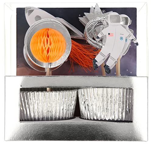 Meri Meri Space Cupcake-Set, 24 Stück