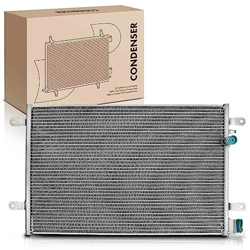 Frankberg Refrigerador de aire acondicionado Condensador de aire acondicionado Compatible con A6 Avant 4F5 3.0L A6 Avant 4F5 2.7L A6 Avant 4F5 2.0L A6 4F2 2.0L A6 4F2 2.4L Replace# 3424