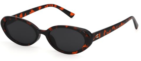 LHSDMOAT Occhiali da Sole Cat's Eye Retro Anni '70 Ovale - Unisex Stile Vintage per Guida e Viaggio, Lenti UV400 Protezione Occhi Moda Contemporanea
