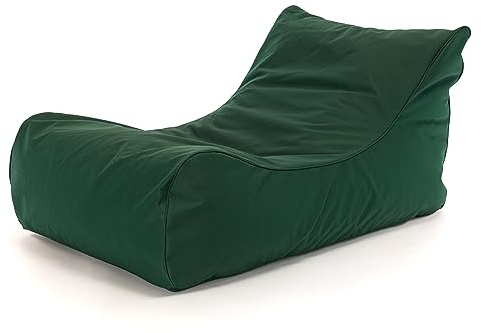 Ecopuf Wetterfester Outdoor Sitzsack Master – Wasserabweisend, Beanbag mit EPS-Perlen, Ideal für Drinnen und Draußen, für Garten, Pool und Terrasse, Relaxliege für Kinder & Erwachsene