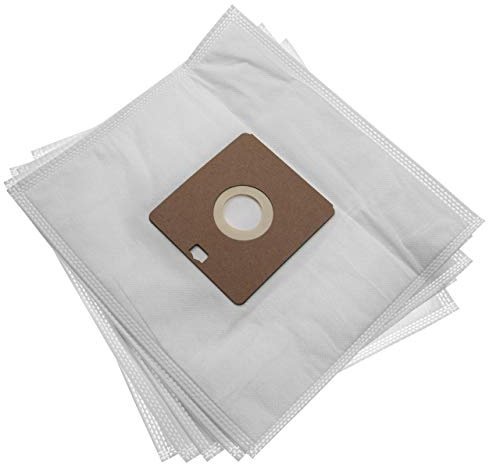 vhbw 5x Sacs compatible avec Nilfisk Action Plus | Action Plus Parquet, Action A400 aspirateur - microfibres non tissées, 24,7cm x 27cm blanc