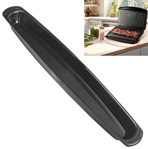 ZHIXING 14.5 Grill Oil Grease Catcher Drip Tray Pan Compatible with G-Eorge Foreman