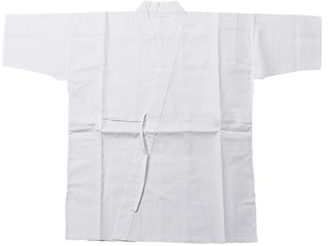 EKENDOCOM KG022 IAIDO Shitagi GI - Standard - white iaido inner gi - 100% cotton (170/5'7''/M)