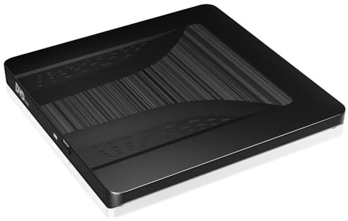 JBonest CD DVD esterno sottile USB 3.0 tipo C, masterizzatore esterno portatile CD DVD +/-RW, trasferimento veloce di dati per laptop, desktop, MacBook, Win11/10/8/7/XP, Linux, Mac OS, Vista