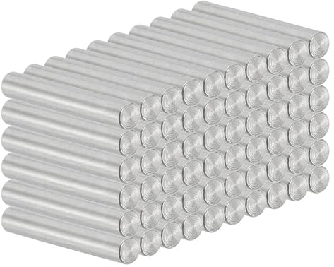 PATIKIL 3mm x 20mm Perno Di Allineamento Acciaio Inox, 60 Pz 304 Perni Scaffalatura Supporto Asta Elementi Di Fissaggio Metallici Per Ripiani Componente Fissaggio Mobili, Argento