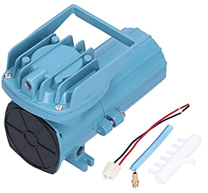 Chiyyak 18 W Aluminiumlegierung Aquarium Sauerstoffpumpe Tragbare DC 12 V Aquarium Luftpumpe für Aquakultur