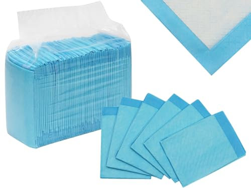 ISO TRADE Disposable Underpads, Super-Absorbent Under Pads 60 x 45 cm, 50 Count Absorbency 400 ML 6679