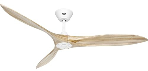 CasaFan | Deckenventilator ECO AIRSCREW | Rotorblatt-Ø 1520 mm | natur/mattweiß