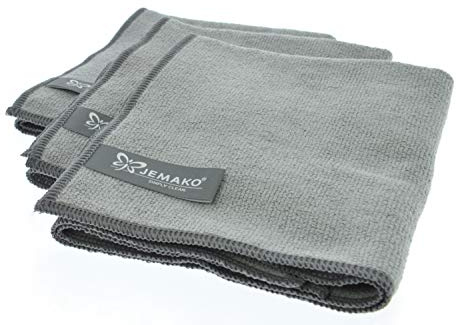 Jemako Profituch Plus S (35 x 40 cm) GRAU | 3er Set | inkl. Sinland feinmaschiges Wäschenetz