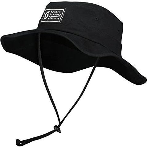 SCOTT Bucket Hat Anglerhut schwarz: Größe: S/M