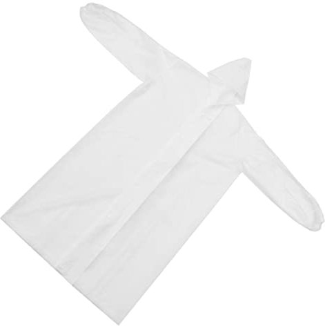 Kisangel Wiederverwendbarer Regenmantel Aus Eva Und Atmungsaktiv Mit Kapuze Und Elastischer Manschette Für Outdoor-aktivitäten Und Reisen Passend Für Erwachsene