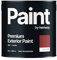 Hemway - Premium Exterior Paint - Deep Terracotta Red 2.5 L | Outdoor Matt Finish, Acrylic & Water-Based Emulsion | Quick Dry & High Coverage for Walls, Wood, Metal, Masonry & Furniture