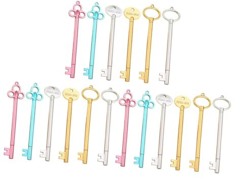 LALAFINA 18 Stk Schlüssel-Gelstift Feiner Tastenstift Schreibgelstift Süße Füller Stifte Stift für Studenten Schüler prämieren Geschenke Modellieren Schreibstift Schreibwaren Gel Stift Büro