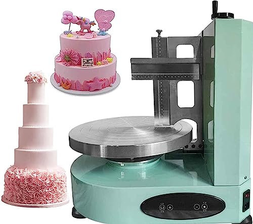 Generic Cake Scraping Coating Machine - Portable Automatic 4-12 Inches Cream Smoothing Tool, Adjustable Icing Smoother For Birthday Cake - Bakery Equipment