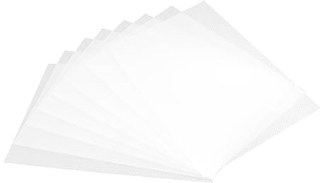 PHENOFICE Kühlschrankmatten Zuschneidbare Waschbare Kühlschrankeinlagen Transparente Schubladenmatten Für Regale Und Schränke Ideal Für Küchenschränke Und