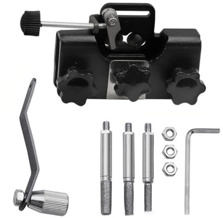 Chainsaw Sharpener Jigs Kits Portable Fast Chainsaw Sharpening Tool Manual Chain Sharpener Attachment for Chain Garden