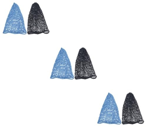 FRCOLOR 6stücke Haarnetz Schlafmütze Elastische Haarnetz Haarschutz Für Lange Haaraccessoire Für Damen Und Mädchen
