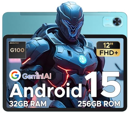 Tab E3+ Android Tablets 12 Inch Android, 2.4K AI Tablets, Tablet With SIM Card Slot, Helio G100 Octa-Core, 90 Hz Gaming Tablet, 32GB+256GB/2TB, 8800mAh, 7.6mm Ultra-thin/Quad Speakers/Face ID