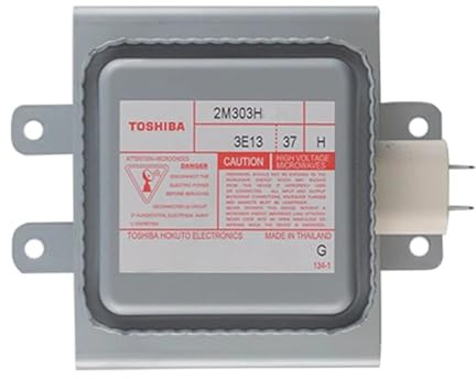 Compatible for Midea ，Compatible for Toshiba， 2M303H Long Leg Variable Frequency Magnetron Air-Cooled Microwave Oven Optical Wave Oven Microwave Industrial