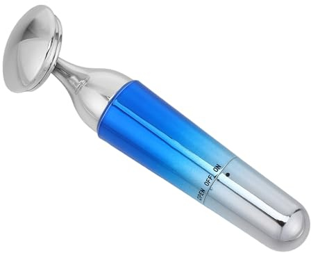 Dispositivo per Massaggio Facciale Beauty Instrument Plastico | Contorno Viso e Tensione Pelle, Alternanza Caldo-freddo, Formato Portatile per Viaggio e Trasferte