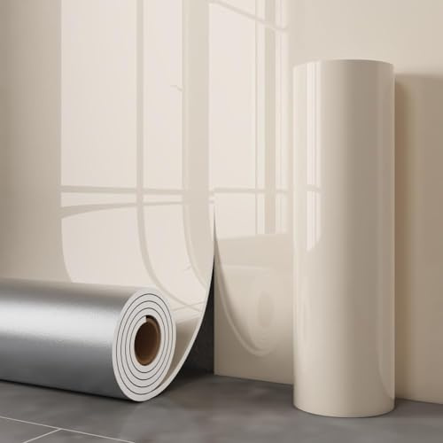 Générique Carreaux Autocollants De 2,3mm D'épaisseur, 40cmx300cm pour Salle De Bain Et Cuisine, Effet Marbre, Panneaux Muraux Autocollants étanches,pour Meubles,Crédence De Cuisine,H5,40x300cm
