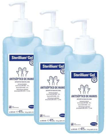 Sterillium Gel 475Ml En Seco C/Valv (Paquete de 3)
