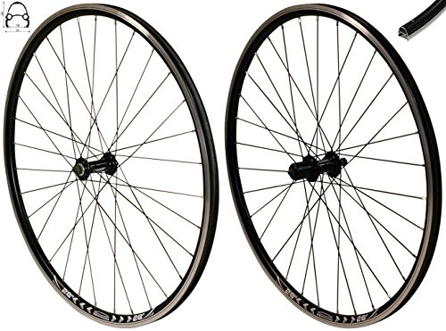 Redondo 28 Zoll Laufrad Set Hinterrad Vorderrad V-Profil Felge Schwarz