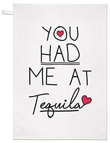 Du Hatte Me Bei Tequila Geschirrtuch Spüllappen