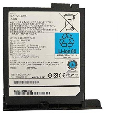 XITAIAN 10.8V 28Wh 2600mAh FMVNBT33 FPCBP329 FPB0266 Ersatz Laptop Akku für Fujitsu T732 T902 CP384585-02
