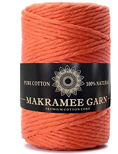 Makramee Garn. Baumwollgarn. Kordel Für Handwerk. Makramee Baumwollkordel