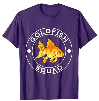 Goldfish Squad Cute Goldfish Swimming T-Shirt