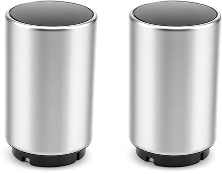 LWLWA Automatischer Flaschenöffner, Magnetisch Kapselheber, 2 Stück | Edelstahl Flaschenöffner, Push-Typ Bieröffner für Jubiläum, Valentinstag, Bierliebhaber, Vatertagsgeschenk