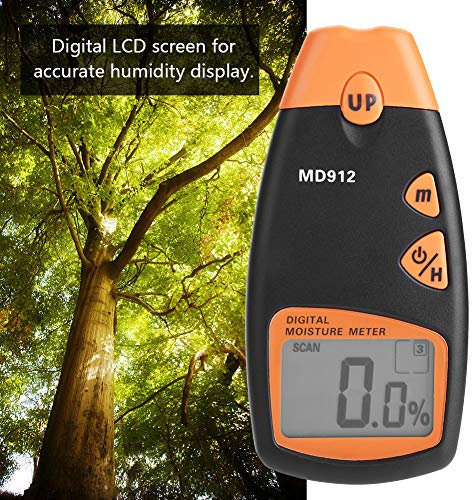 MD912 Numérique LCD 2/4 Broches Bois Mètre Détecteur Bois Hygromètre humidité Testeur Outil Professionnel pour Nous dans le Bois