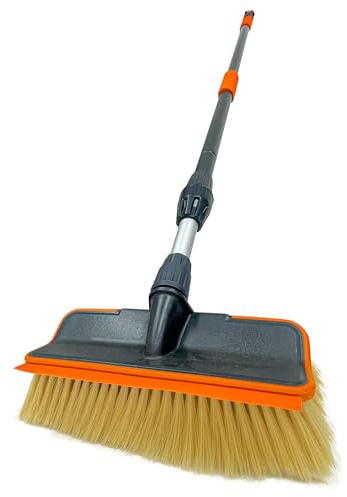 TAMS® Autowaschbürste Teleskop Waschbürste mit Soft-Ventil 110-250 cm (135cm-250cm)