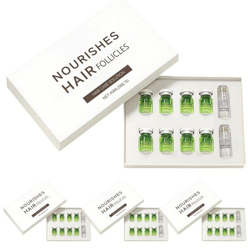 Alphainfuse Hair Regrowth System,Haarwachstumssystem Roller,HaarwachstumBeschleunigen,Haarwachstumserum,Mikronadel-Infusionslösung,Macht Das Haar Dicker und Gesünder(4 Stück)