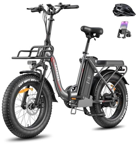 Fafrees E Bike Elektrofahrräder 20 * 4.0 Zoll, F20 Max E-Bike Klapprad Upgrade, 48V 30Ah Akku Reichweite 200km, Fatbike 25km/h ebike Herren und Damen, 7 Gang Pedelec für Erwachsene