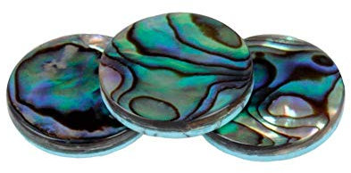 Trompete Finger Tasten, Abalone Shell Fingerschlüssel Set, bunte Tasten, Ersatzteile für Trompete, Flügelhorn und mehr, für Profispieler, Amateur und Lernende