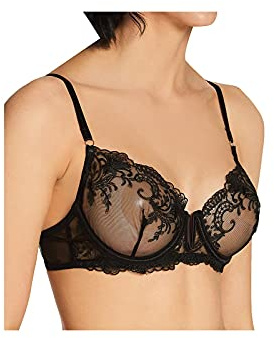 BLUEBELLA Marseille 40992 Women's Black Non-Padded Underwired Full Cup Bra 34D